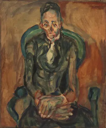 Dokumentasi museum Old Woman. Chaïm Soutine (Russian, 1893–1943).