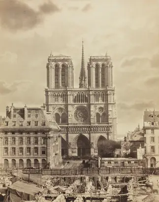 Dokumentasi museum Notre Dame de Paris. Charles Soulier (French, 1840–1875).