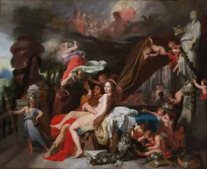 Dokumentasi museum Hermes Ordering Calypso to Release Odysseus. Gerard de Lairesse (Flemish, 1641–1711).