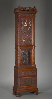Dokumentasi museum Tall Clock. manufactured by: Tiffany & Co. (America, New York, est. 1837).