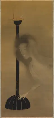 Dokumentasi museum Ghost and Oil Lamp. Tani Bun'ichi (Japanese, 1787–1818).