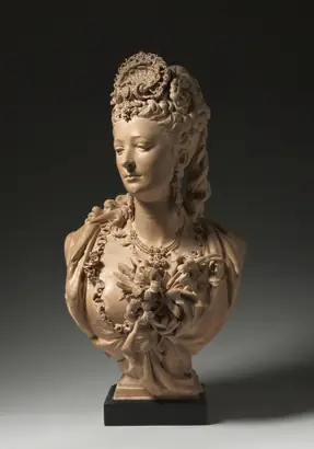 Dokumentasi museum Portrait Bust. Albert-Ernest Carrier-Belleuse (French, 1824–1887).