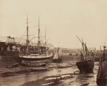 Dokumentasi museum Harbour, Swansea, Wales. Alfred Rosling (British, 1802-c. 1880s).