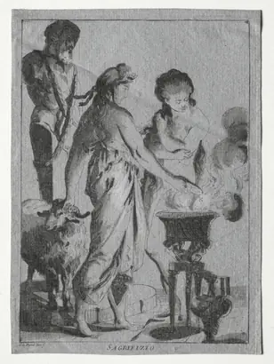 Dokumentasi museum Sacrifice. Giovanni David (Italian, 1743–1790).