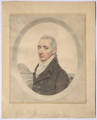 Dokumentasi museum Portrait of General Keith MacAlister. John I Smart (British, 1741–1811).