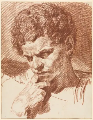 Dokumentasi museum Head of Caracalla. Jean-Baptiste Greuze (French, 1725–1805).