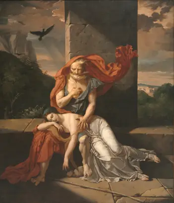 Dokumentasi museum Oedipus at Colonus. Fulchran Jean Harriet (French, 1778–1805).