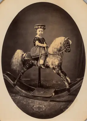 Dokumentasi museum Francis Wayland Sherman at the Age of 2 Years 10 Months. H.N. Roberts (American, active 1860s).