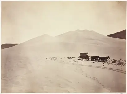Dokumentasi museum Sand Dunes, Carson Desert, Nevada. Timothy H. O'Sullivan (American, 1840–1882).