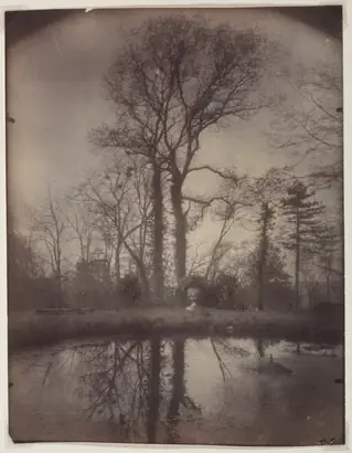 Dokumentasi museum The Park at Sceaux [April 1925, 7a.m.]. Eugène Atget (French, 1857–1927).