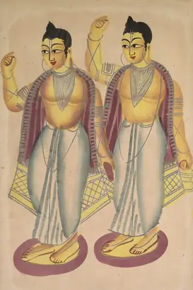 Dokumentasi museum Nitai and Gaur. Nama pembuat belum tercantum pada daftar atribusi museum.