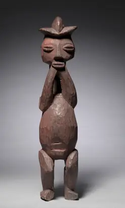 Dokumentasi museum Male Figure. Nama pembuat belum tercantum pada daftar atribusi museum.
