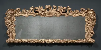 Dokumentasi museum Overmantel Mirror. James Pascall (British, c. 1697–1746).