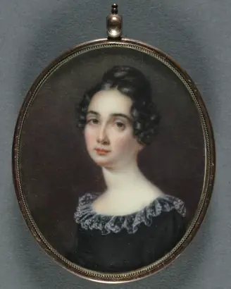 Dokumentasi museum Portrait of a Woman. Anna Claypoole Peale (American, 1791–1878).