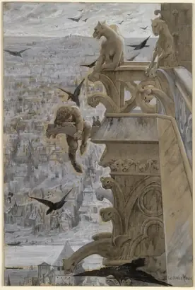 Dokumentasi museum Notre-Dame de Paris. Luc-Olivier Merson (French, 1846–1920).