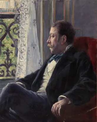 Dokumentasi museum Portrait of a Man. Gustave Caillebotte (French, 1848–1894).