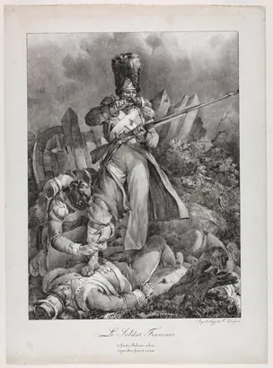 Dokumentasi museum The French Soldier (Le Soldat français). Nicolas Toussaint Charlet (French, 1792–1845); published by: Delpech.