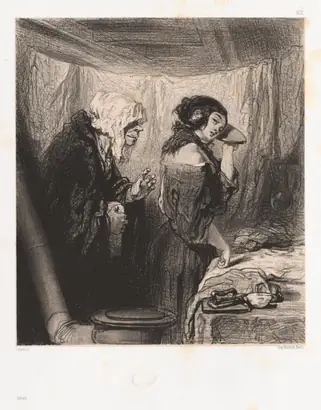 Dokumentasi museum Satan. Paul Gavarni (French, 1804–1866).