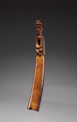 Dokumentasi museum Oliphant (Side-Blown Trumpet). Nama pembuat belum tercantum pada daftar atribusi museum.
