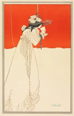 Dokumentasi museum Isolde. Aubrey Beardsley (British, 1872–1898); printed by: William Griggs (British, 1832–1911).