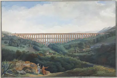 Dokumentasi museum The Aqueducts at Caserta. Carl Ludwig Hackert (German, 1740–1796).