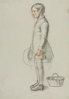 Dokumentasi museum Study for "Country Cousins". Richard Redgrave (British, 1804–1888).