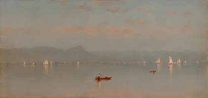 Dokumentasi museum Haverstraw Bay. Sanford Robinson Gifford (American, 1823–1880).