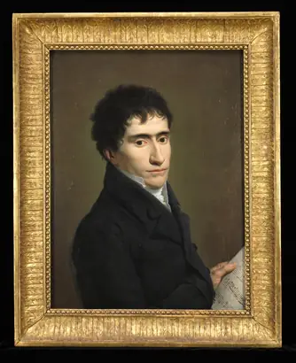 Dokumentasi museum Portrait of a Musician. Andrea Appiani (Italian, 1754–1817).