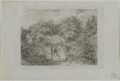 Dokumentasi museum The Little Park. Jean-Honoré Fragonard (French, 1732–1806).