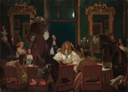 Dokumentasi museum The Life of Buckingham. Augustus Leopold Egg (British, 1816-c. 1863).