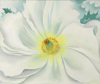 Dokumentasi museum White Flower. Georgia O'Keeffe (American, 1887–1986).