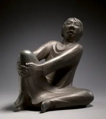 Dokumentasi museum Singing Man. Ernst Barlach (German, 1870–1938).