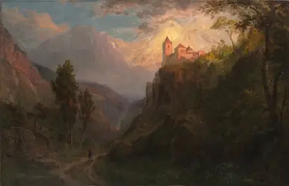 Dokumentasi museum The Monastery of San Pedro (Our Lady of the Snows). Frederic Edwin Church (American, 1826–1900).