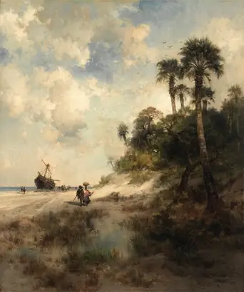 Dokumentasi museum Fort George Island, Florida. Thomas Moran (American, born England, 1837–1926).