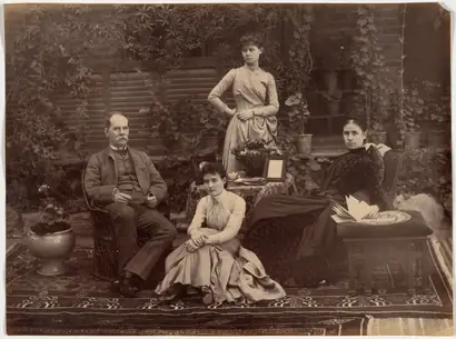 Dokumentasi museum Sir Auckland Colvin and Family, Shimla. Raja Deen Dayal (Indian, 1844–1905).