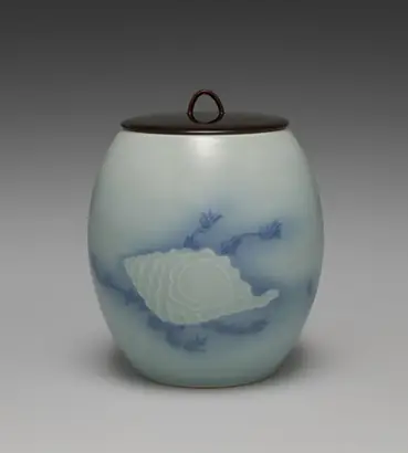 Dokumentasi museum Water Container with Shell and Seaweed. Seifū Yohei IV (Japanese, 1872–1951).