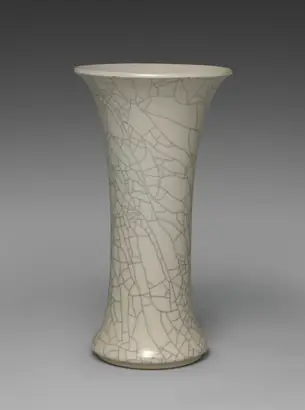 Dokumentasi museum Gu-shaped Vase. Seifū Yohei III (Japanese, 1851–1914).
