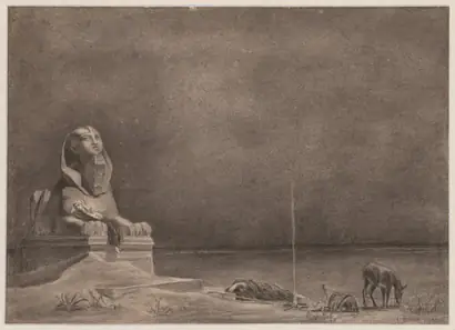Dokumentasi museum Rest on the Flight to Egypt. Luc-Olivier Merson (French, 1846–1920).