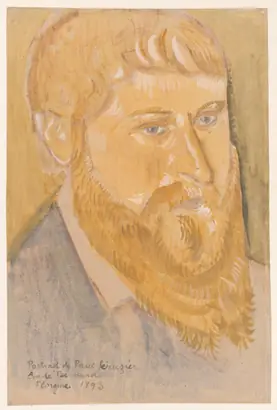 Dokumentasi museum Portrait of Paul Sérusier. Émile Bernard (French, 1868–1941).