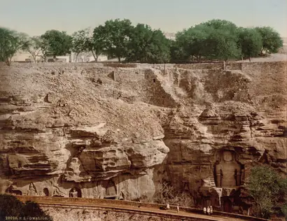 Dokumentasi museum Gwalior. Urwai. Photoglob Co. (Zurich, active c. 1890–1910).