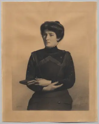 Dokumentasi museum Portrait of Madame Jules Ricard, née Augustine Bulteau. Fernand Khnopff (Belgian, 1858–1921).