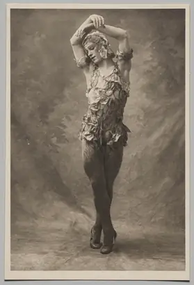Dokumentasi museum Vaslav Nijinsky in Le Spectre de la Rose. Auguste Bert (French, 1856–before 1945).