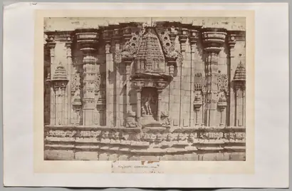 Dokumentasi museum Kirwuttee, A Temple, India. William Henry Pigou (British, 1818–1858).