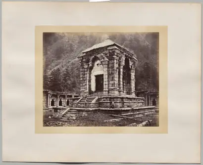 Dokumentasi museum Nowshera, Kashmir (number 1000). Samuel Bourne (British, 1834–1912).