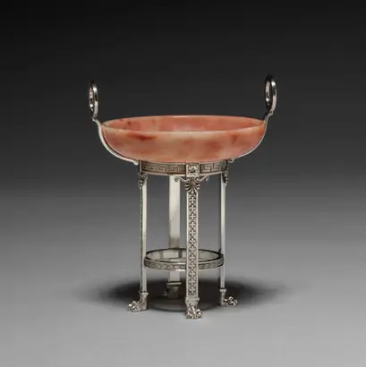 Dokumentasi museum Miniature Compote. maker: House of Fabergé (Russian, 1842–1918).