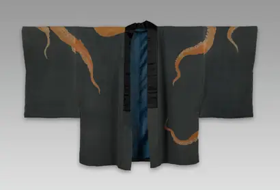 Dokumentasi museum Jacket with Octopus. Nama pembuat belum tercantum pada daftar atribusi museum.