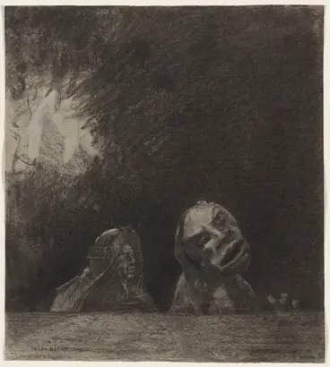 Dokumentasi museum Quasimodo. Odilon Redon (French, 1840–1916).