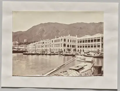 Dokumentasi museum Untitled (View on the Praya, looking east, Hong Kong). William Pryor Floyd (British, 1834–c. 1900).