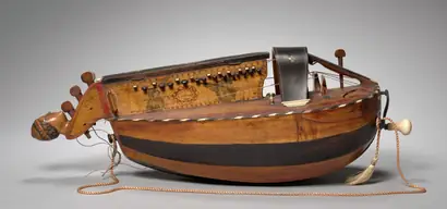 Dokumentasi museum Vielle à Roue (Hurdy-Gurdy). Jacques Decante (French, 1808–1884).