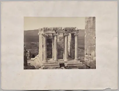 Dokumentasi museum Temple of Athene Nike. Venus Victrix—Wingless Victory. Dimitrios Constantin (Greek, 1820–1900).